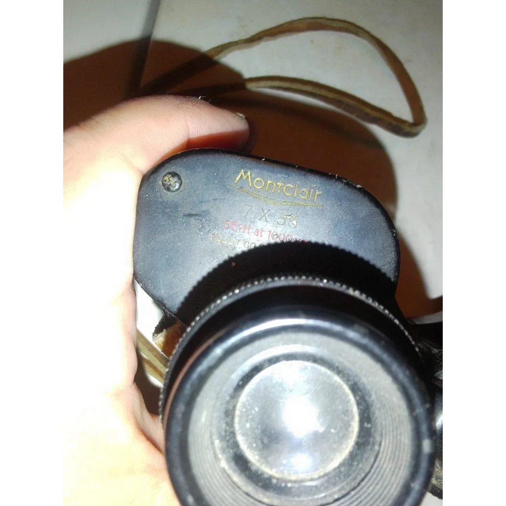 Montclair Vintage Field 10 5 Extra Wide Angle No#5214 7 X35 Fully Coated Optics